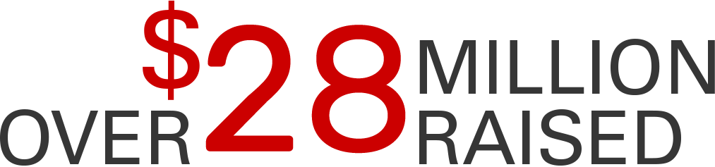 Over $25 Million Raised